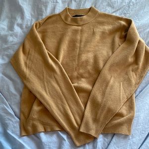 SAG Harbor Sweater: Tan: Medium